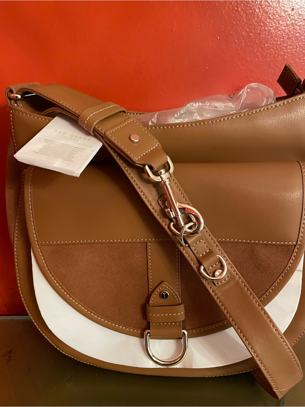 Ted Baker London Equa Leather Brown
